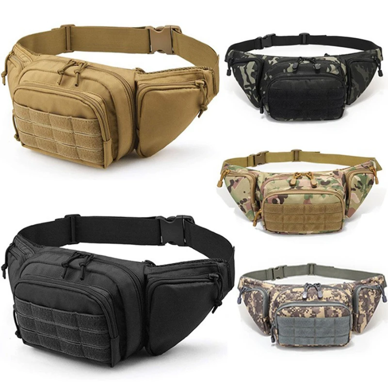 Tactical Waist Bag Concealed Gun Carry Pouch Tactical Sports Bags Mobile Phone Wallet Pistol Holster Fanny Pack