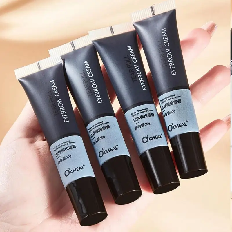 Nieuwe Tranende Wenkbrauwgel Make-Up Semi-Permanente Waterdichte Langdurige Tattoo Tint Peel Off Dye Wenkbrauw Crème Cosmetica