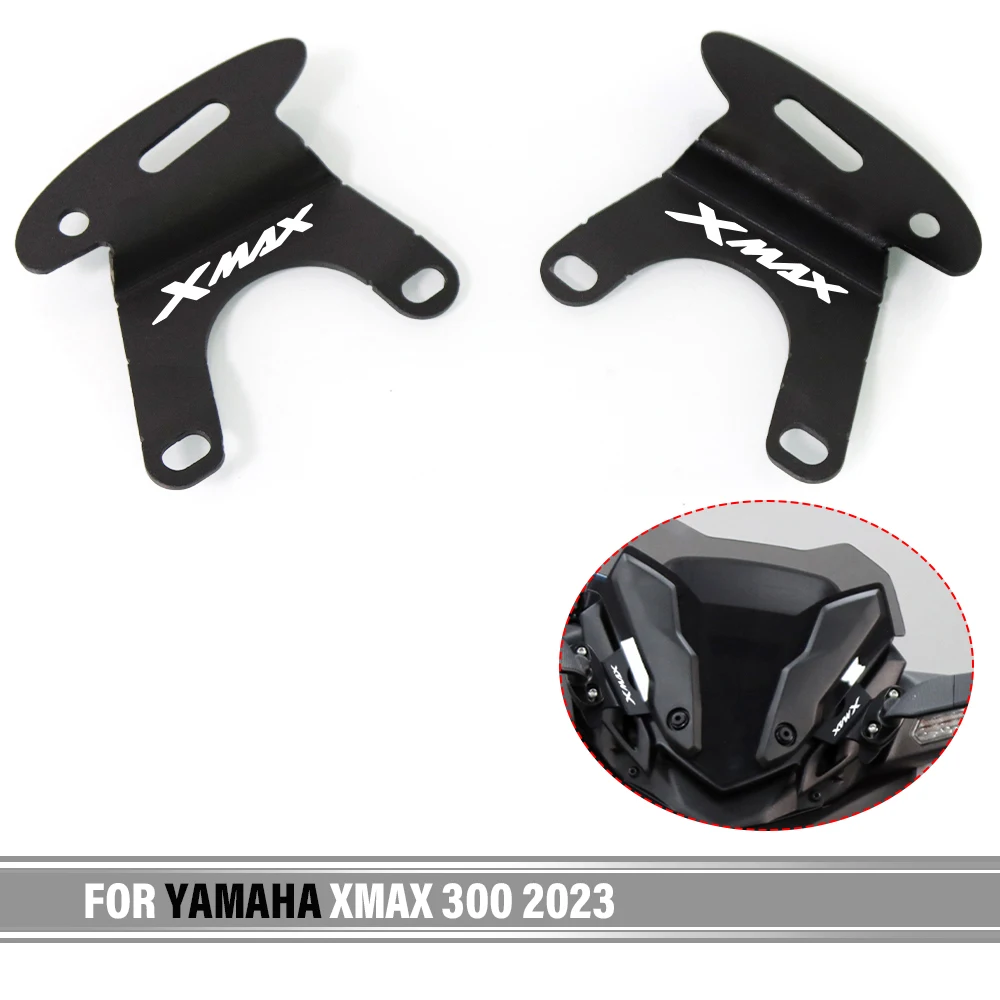 

Motorcycle Rear View Side Mirrors For Yamaha XMAX 300 2023 2024 Front Bracket Xmax300 Rearview Holder Rearview Mirrors Bracket