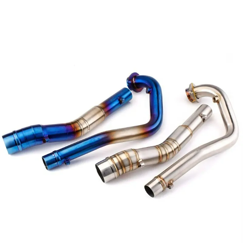 For Yamaha Y15ZR Full Exhaust Muffler Styem Exhaust Escape Front Link Pipe for Motorcycles