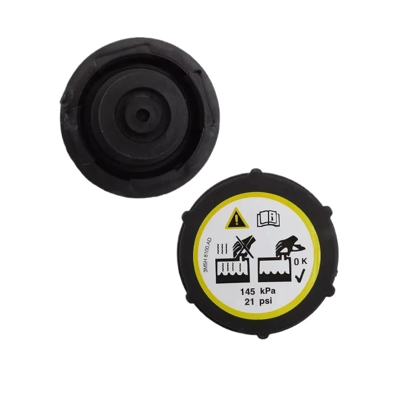 1PC 1224233 Expansion Water Coolant Tank Cap Radiator Cover 3M5H-8100-AD 1301104 For Range Rover Evoque Freelander Mazda 2 3 5
