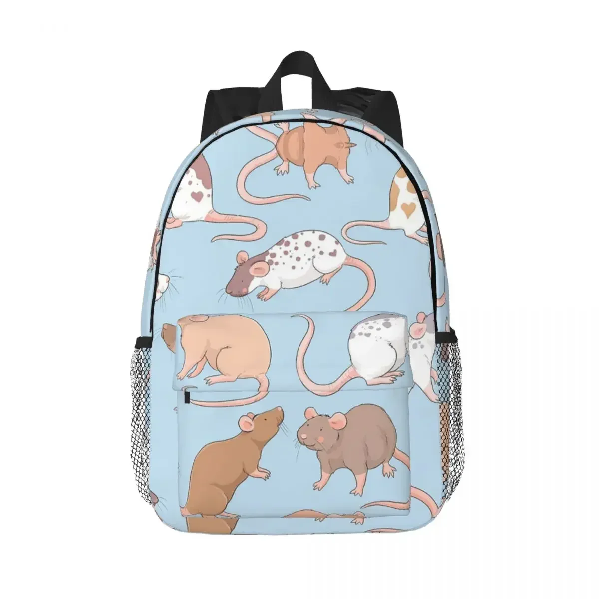 cute-pet-rats-against-whimsicolour-art-backpacks-boys-girls-bookbag-cartoon-children-school-bags-travel-rucksack-shoulder-bag