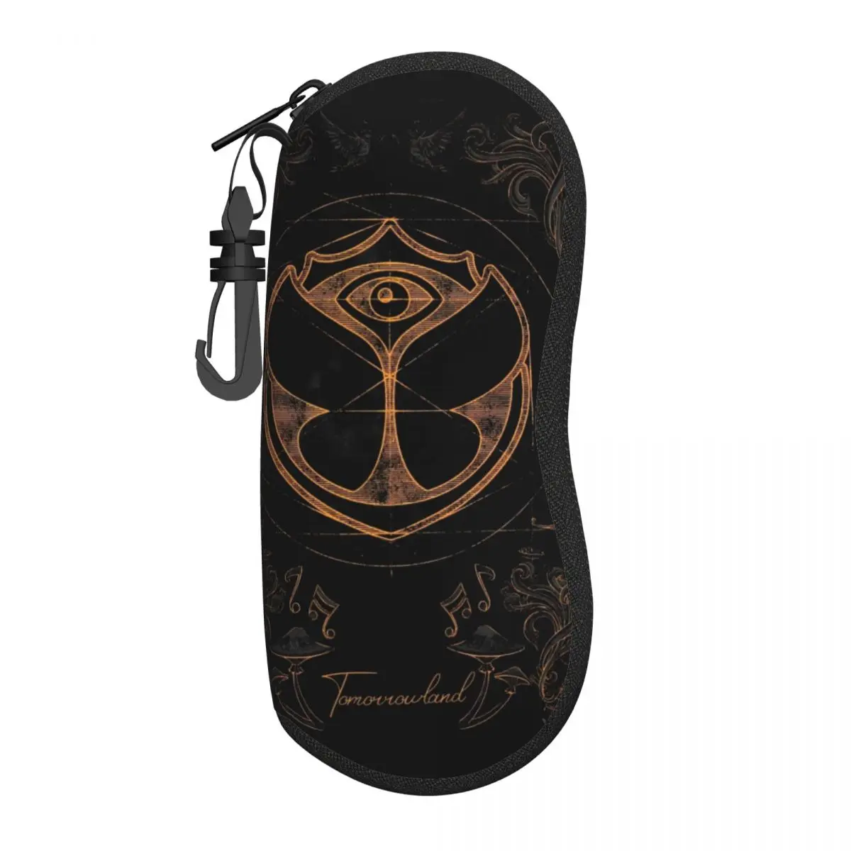 Tomorrowland Shell Glasses Case Unisex Fashion Belgian Electronic Dance Music Festival Eyeglasses Case Sunglasses Protector Box