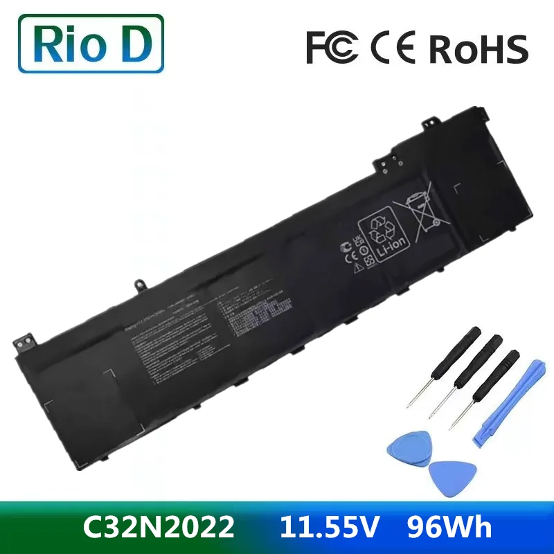 

C32N2022 Laptop Battery For ASUS ZenBook Pro 15 OLED UM535QE VivoBook Pro 16 16X M7600RE M7600QE N7600PC