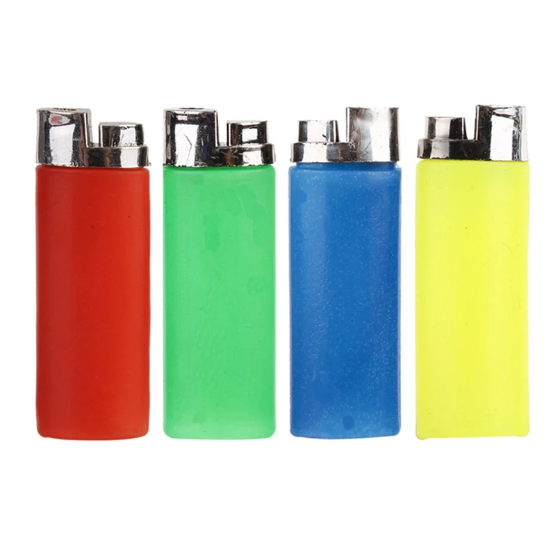 1/2Pcs Water Jet Lighter Prank Toys Tricky April Fools Day Prank Props Joke Toy for Friends Children Gift Random Colors