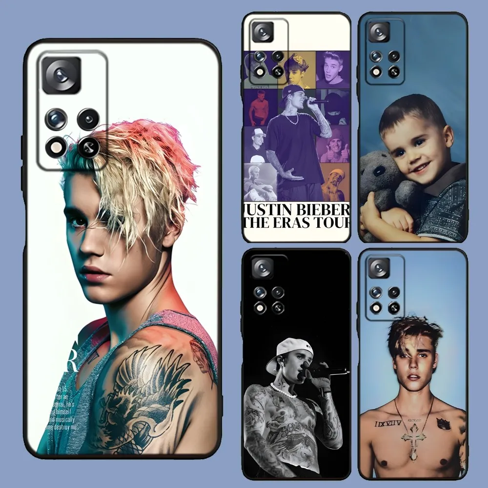 Fashion J-Justin B-Bieber Phone Case For Samsung Galaxy A13,A21s,A22,A31,A32,A52,A53,A71,A80,A91 Soft Black Cover