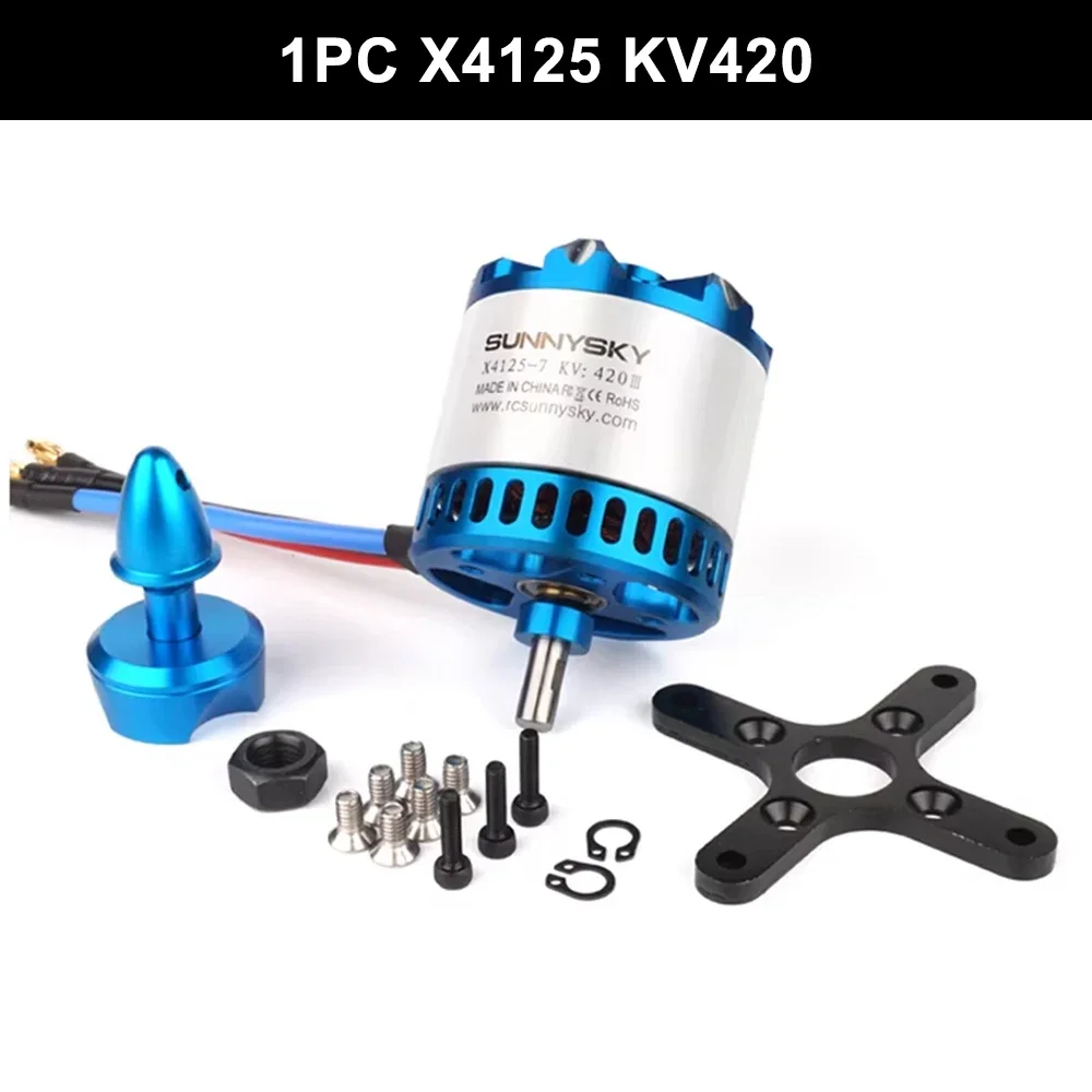 SmCpSUNNYSKY X4120-III X4125-III X4130-III 650K550KV 420KV 515KV 520KV Brushless Motor For RC Quadcopter Airplanes Fixed Wing Pl