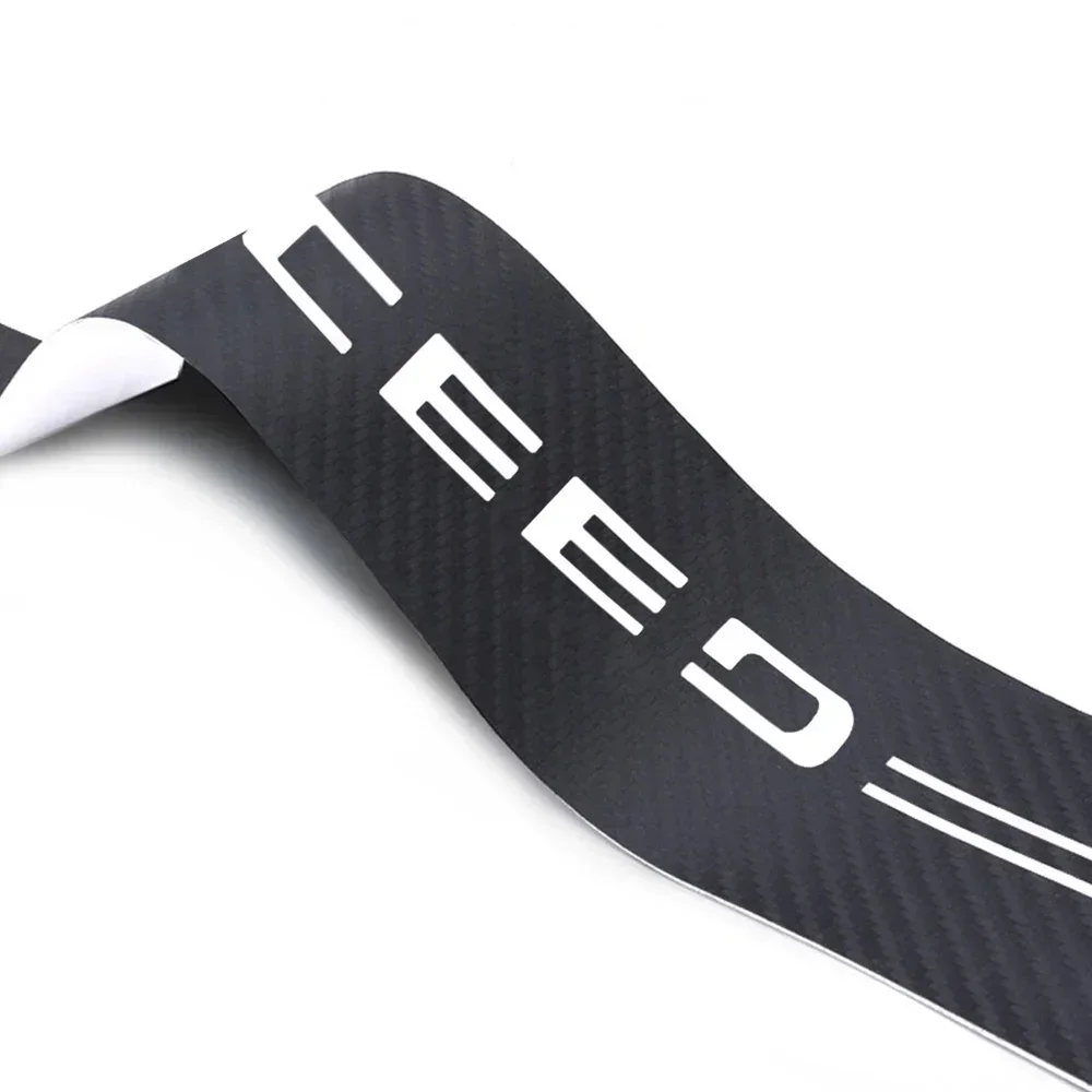 

Carbon Fiber Car Door Sill Protector Sticker for KIA Picanto CEED GT GTLINE RIO XLINE Logo Anti Scratch Tape Threshold Strip