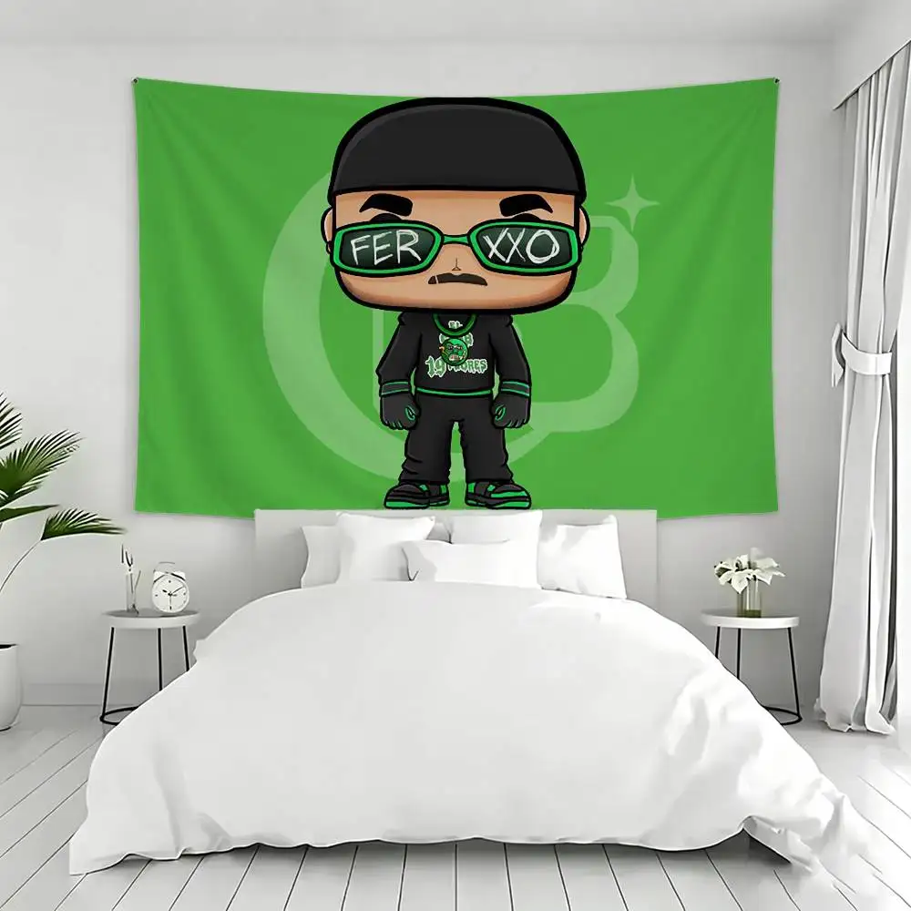F-Feid FERXXO Flag Digital Printing Banner for Garage Wall Out Door Decoration Tapestry