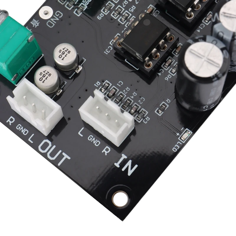 FFYY-NE5532 Amplifier Tone Preamp Board Treble Bass Midrange Volume Tone Control Adjustment Pre-Amplifier