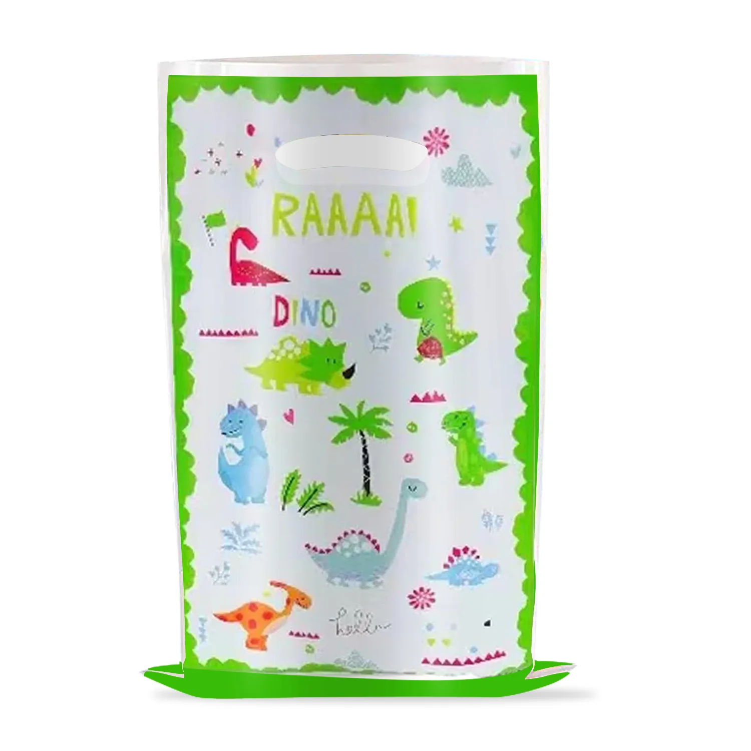 10/30/50Pcs Dinosaurs Birthday Party Supplies Gift Bags Candy Treat Bag for Dinosaurs Birthday Party Decorations Baby Shower