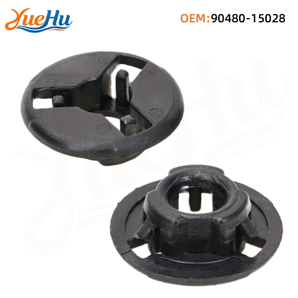 YUEHU 20PCS Soporte de varilla de capó con clip de pasacables 90480-15028 para Toyota 4Runner MR2 Spyder Prius RAV4 Tacoma 1995-2009