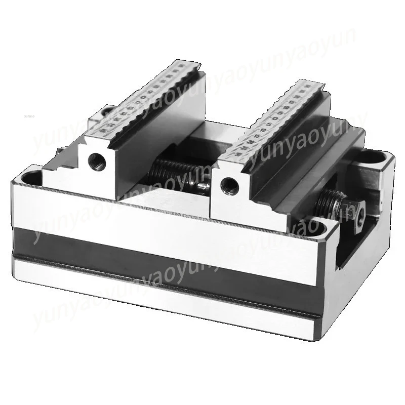 Precision Four-Axis Five-Axis Rotary Table Fixture Self-Centering CNC Vise CNC Machining Center Concentric Flat Vise 345inch