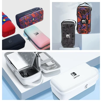 voor Switch opbergtas, Switch OLED beschermhoes, NS opladerbasis draagbare harde tas NS beugeltas