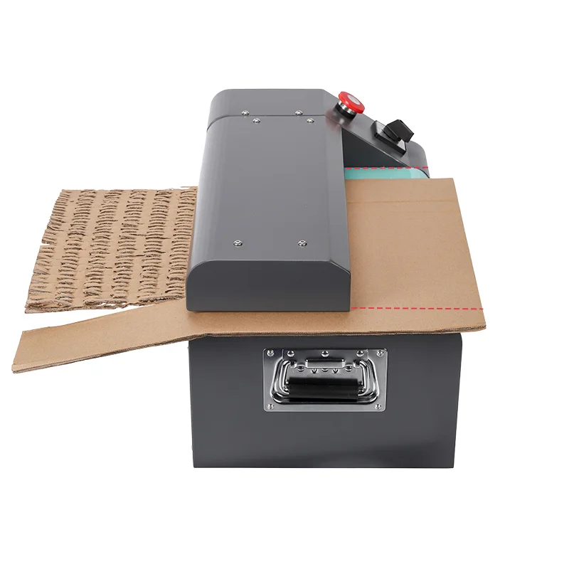 450mm Cross-Cut Waste Cardboard Box Packaging Shredder Cutting Machine Electric Power for Paper Fillers