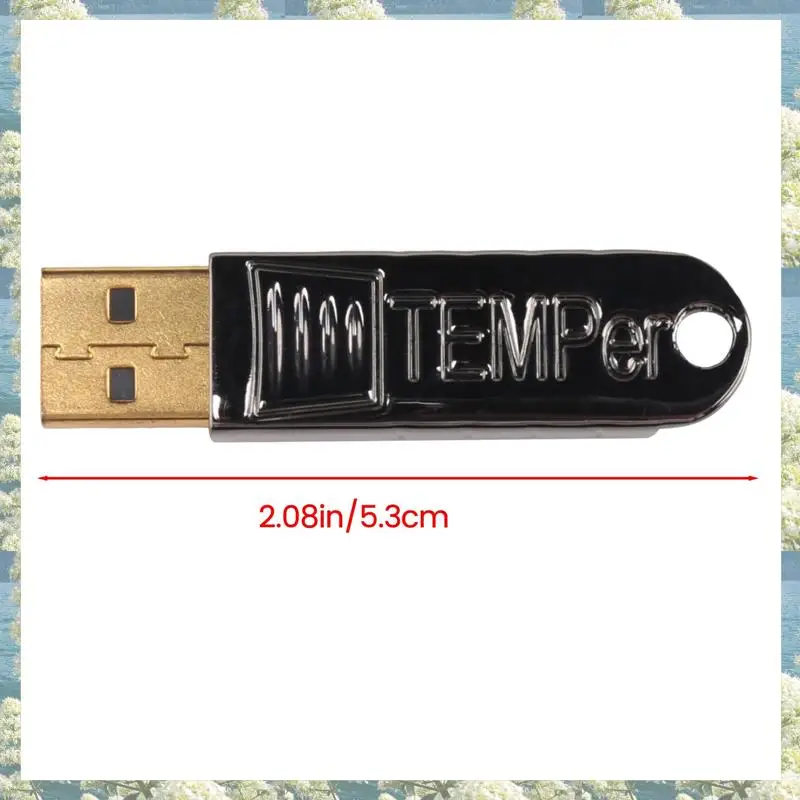 جديد-5X USB ميزان الحرارة استشعار درجة الحرارة مسجل بيانات مسجل للكمبيوتر ويندوز Xp Vista/7