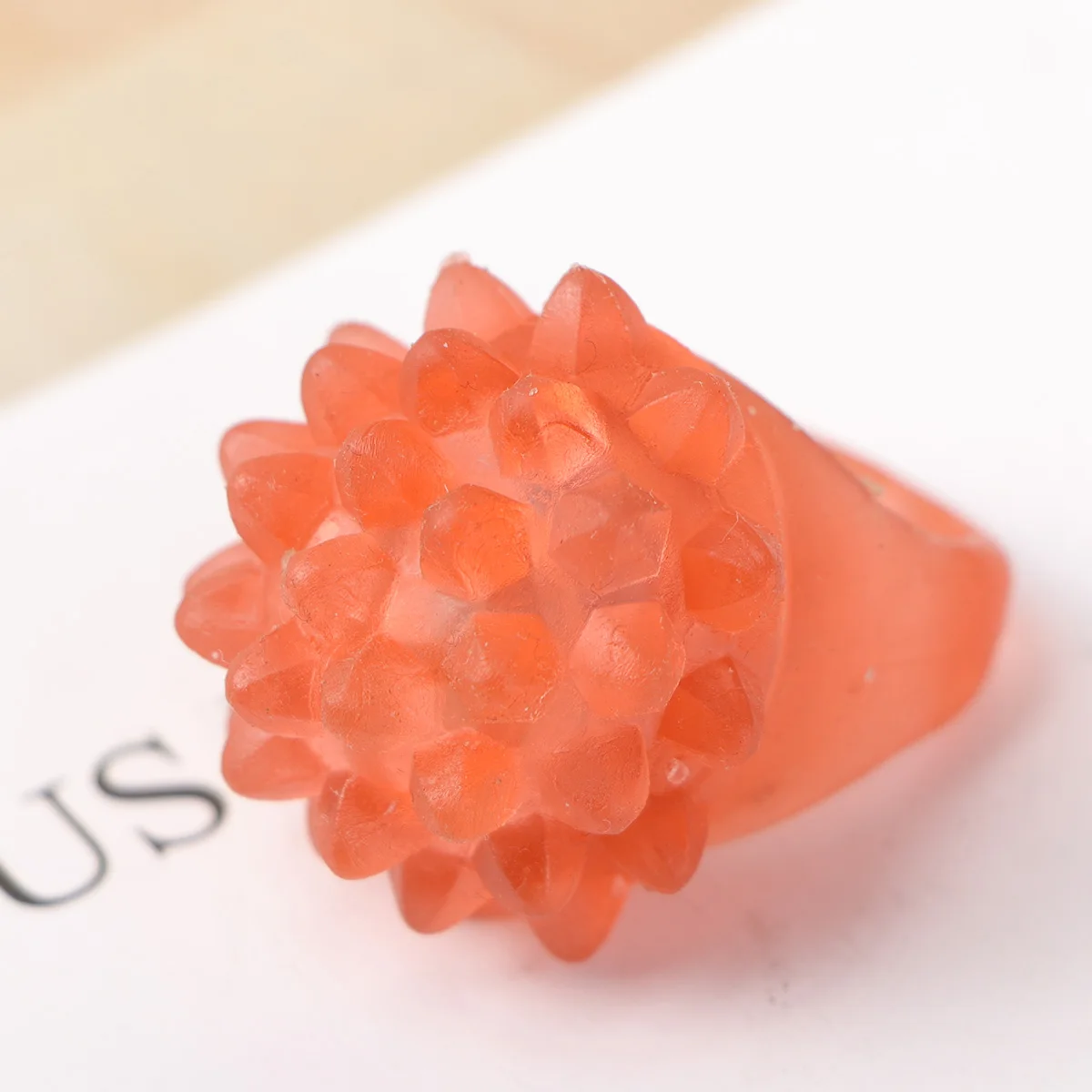 

10 Pcs Glowing Strawberry Ring Party Rings Toy Finger Kids Toys Luminous LED Child