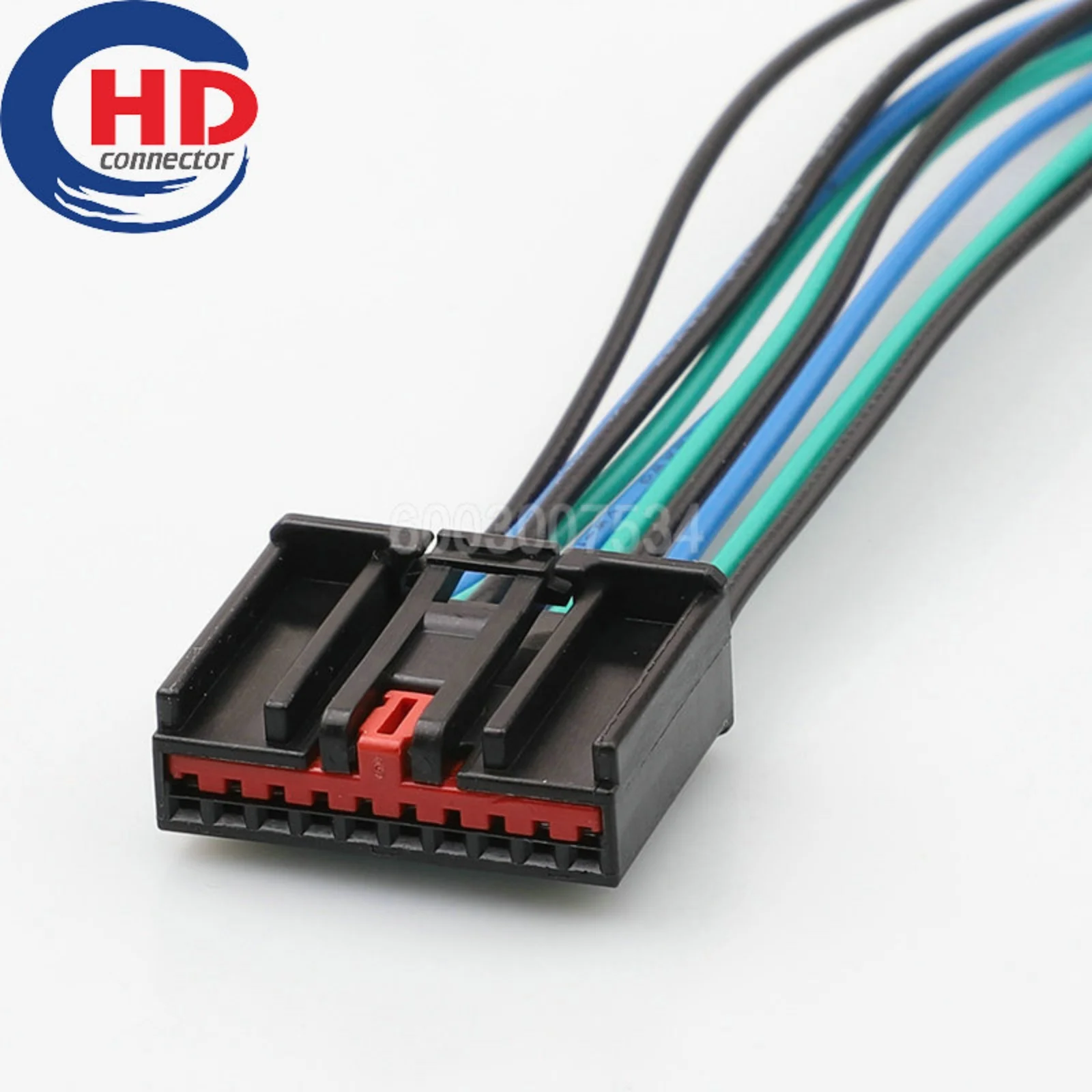 10 Pin Unsealed 0.6mm Series Female Connector Cable Plug Motorcycle Electrical Harnesses Wiring Harness AIT2PB-10-1AK