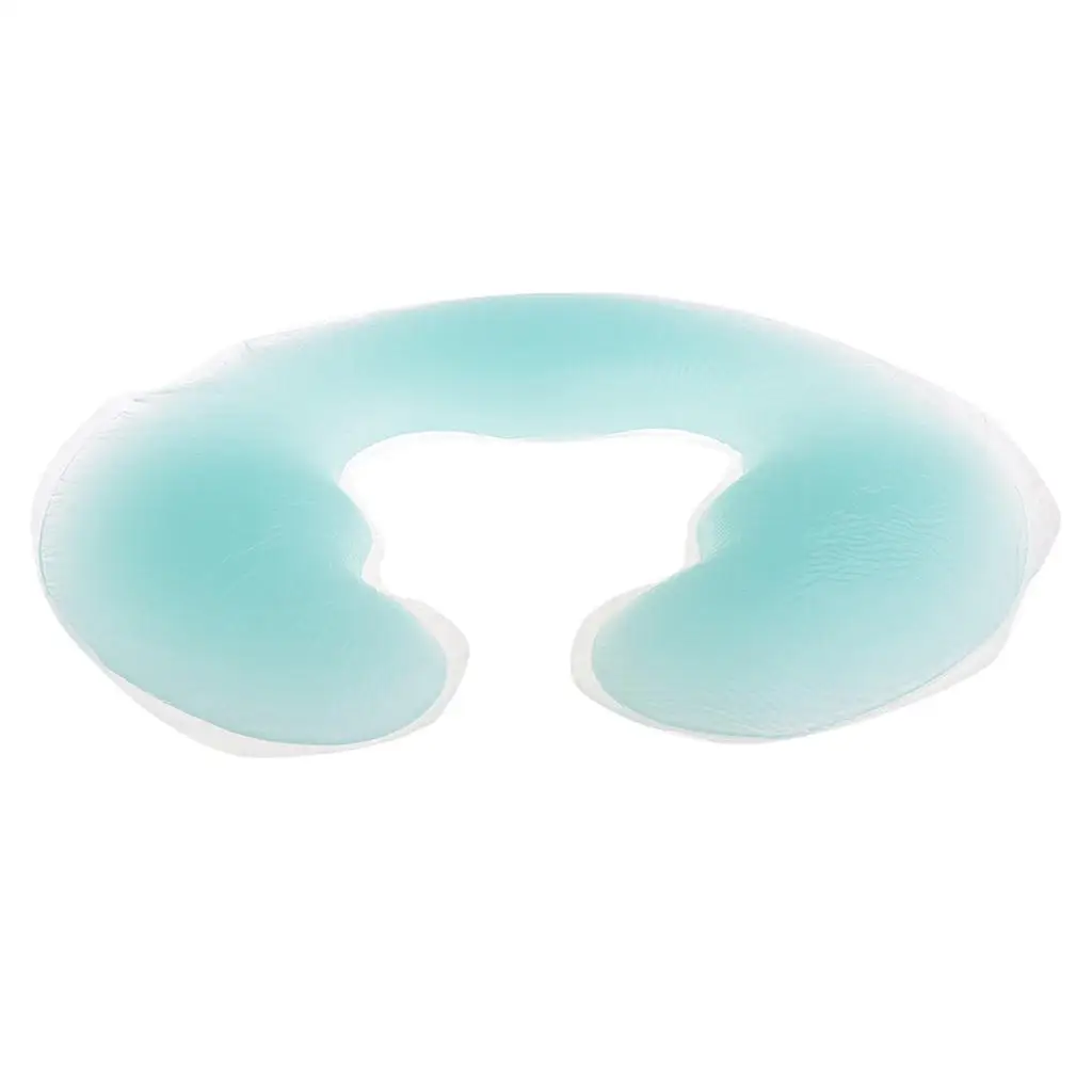 Cama de mesa de massagem reutilizável, gel de silicone, salão de beleza, spa, cama de massagem, almofada de silicone, descanso facial, massagem facial, travesseiro relaxante, beau