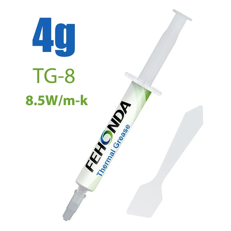 Fehonda 8.5W Fast Heat Conduction Thermal Conductive Grease Paste Silicone Adhesive Thermal Paste 2G 4G 8G 10G For Heatsnk