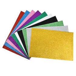 7.8x11.8 Inch Colorful Glitter EVA Foam Sheets 2mm Thickness for DIY Crafts Handmade Scrapbook Material Wdding Party Decorations