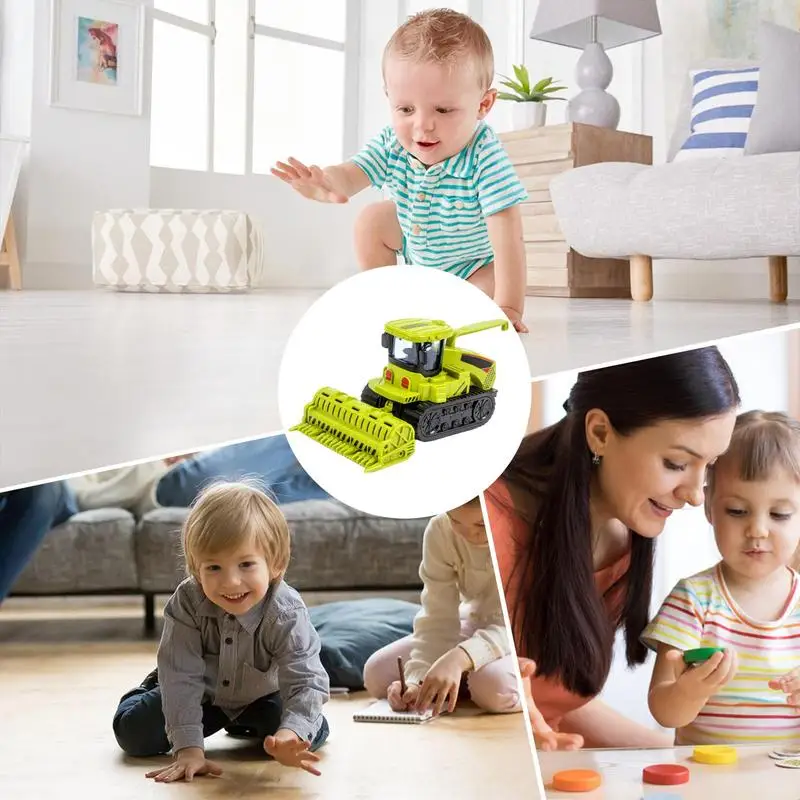 Voiture à friction pour enfants, véhicules d'ingénierie pour enfants, voiture de course, camions simulés pour tout-petits, jouets de camion à friction 62 pour garçons, intérieur