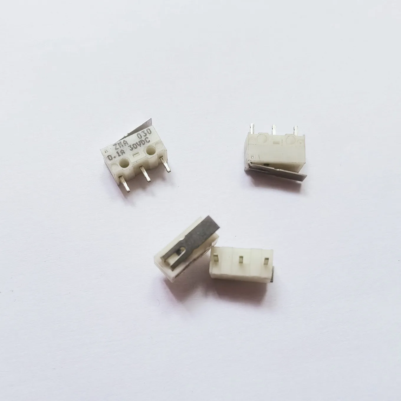 Original New 100% Mouse Micro Switch ZMA030 with Iron Sheet 0.1A30VDC Light Intensity High Life