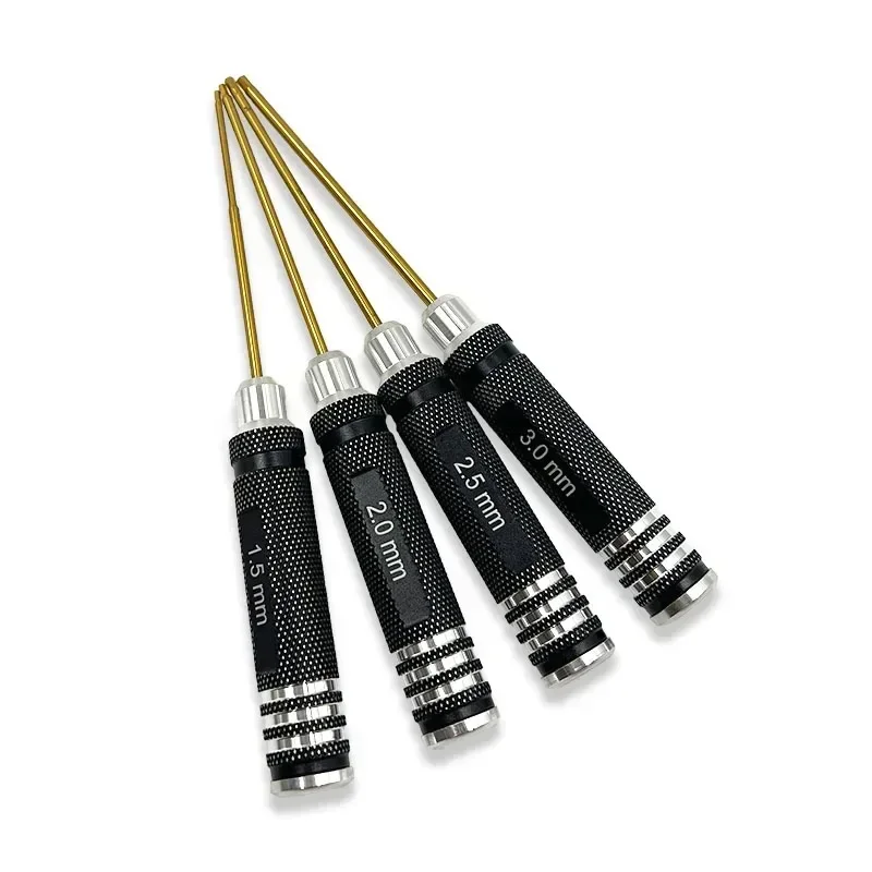 Cacciaviti esagonali a brugola da 0,9-4 mm Chiave 0,9/1,5/2,0/2,5/3 mm Vite esagonale per strumento di riparazione modello di aereo drone elicottero RC