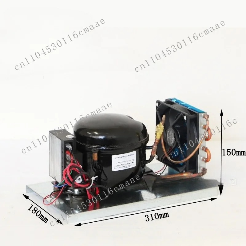 BD25HC DC Compressor Condensing Unit Micro Refrigeration Unit Air-cooled Refrigerator Unit R134a12V24V