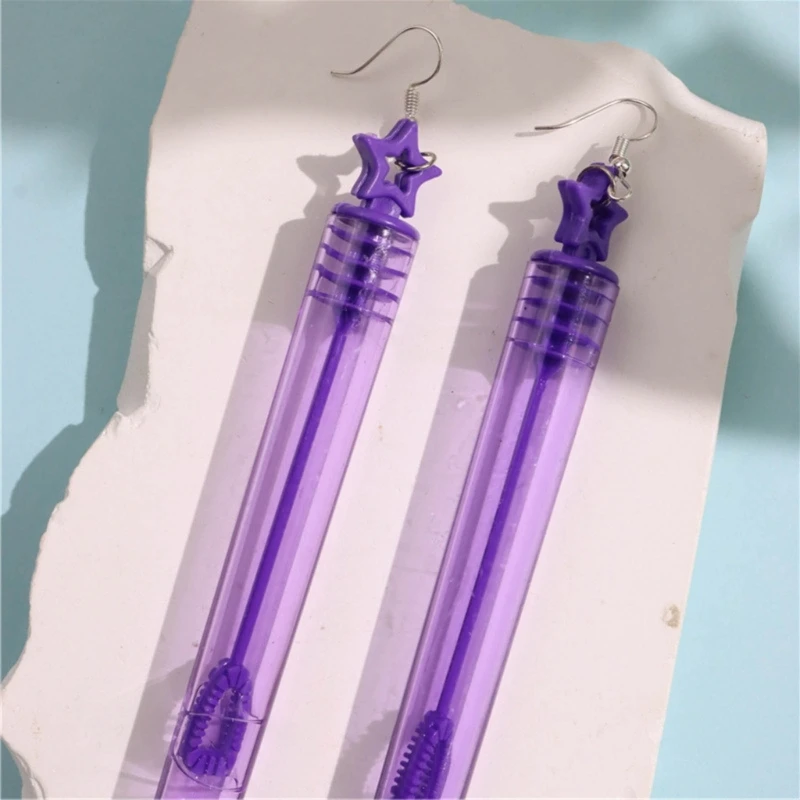 1 Pair Trendy Bubble Blower Earrings Bubble Blower Dangle Earrings Quirky Jewelry Funny Earrings Dropshipping