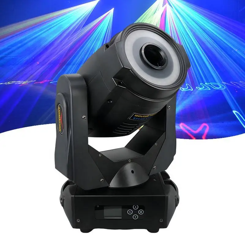 

Лазерный проектор TIITEE 5W RGB с анимацией и движущейся головкой, 3000 мВт, для ночных клубов, диджеев, сценического освещения, вечеринок, дискотек, с управлением DMX512