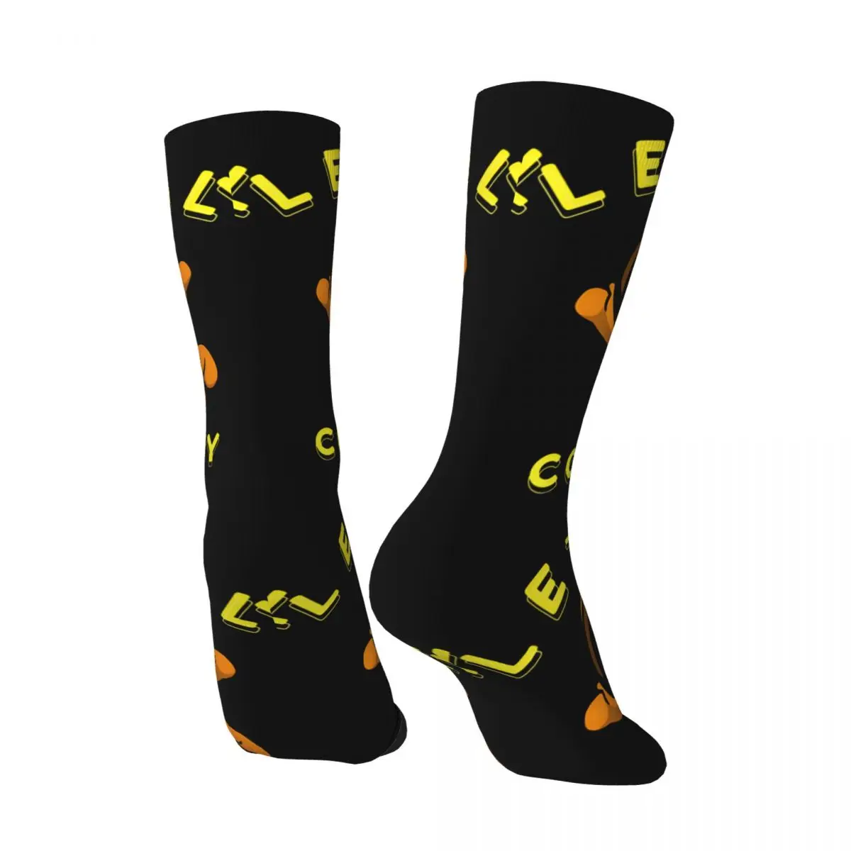 Hip Hop Retro Fun And Funny Crazy Men's compression Socks Unisex L-Lethal Company Harajuku Seamless Printed Funny Novelty Happy