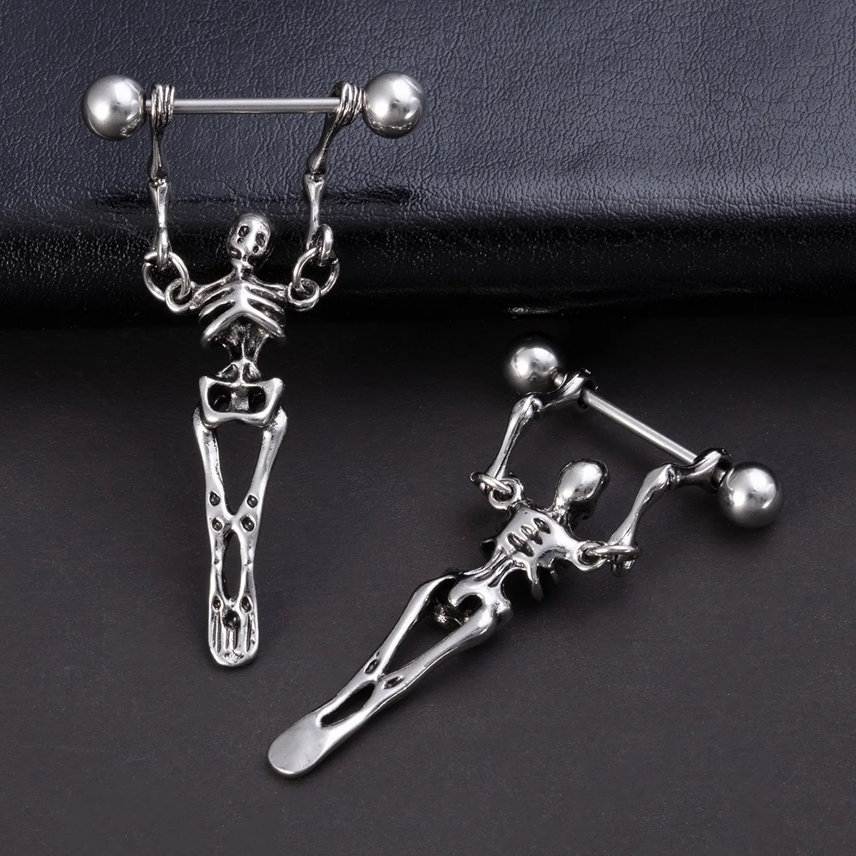 Brustpierce-Ring aus Edelstahl – Was ich wirklich über meinen neuen Punk-Skelett-Nippelring weiß