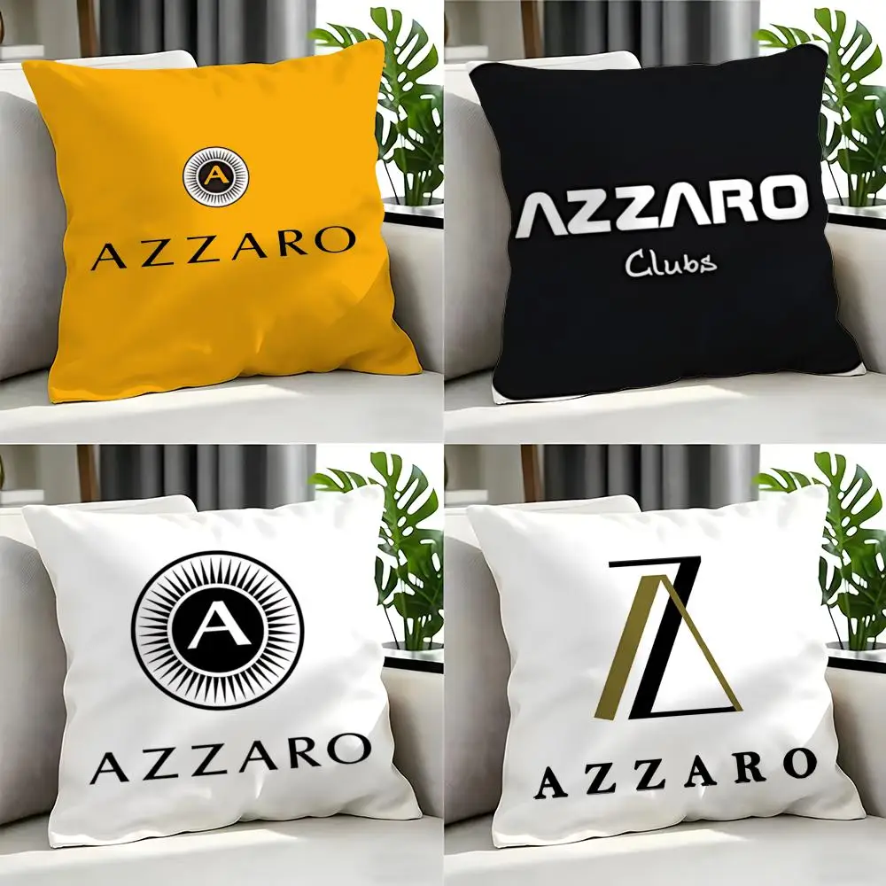 Capa de almofada da marca Azzaro, conjunto de 4 peças, 50x50, 45x45, 40x40, fronha decorativa para sofá, decoração de casa