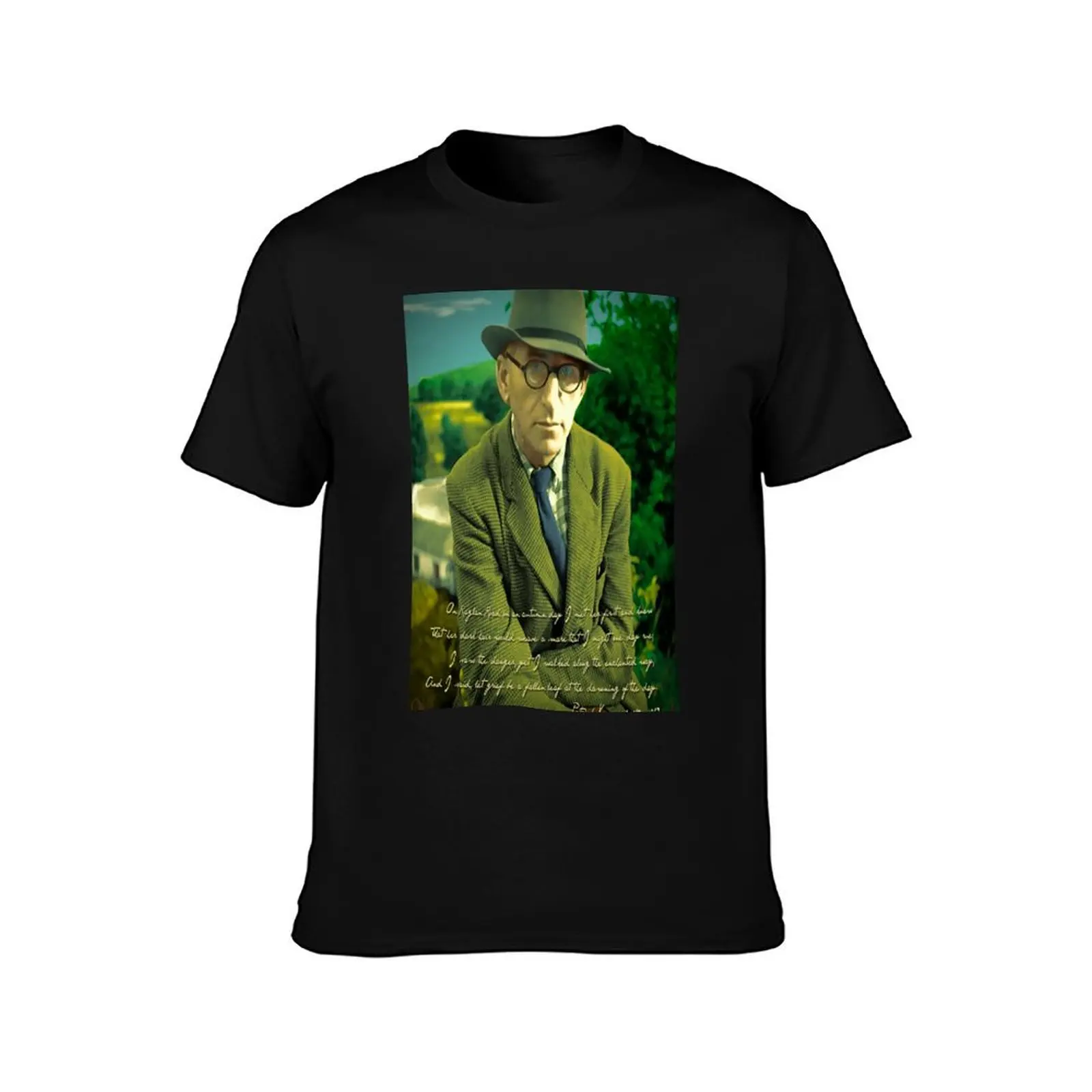 Patrick Kavanagh T-Shirt Big and Tall Basic Tee Shirt T-Shirt