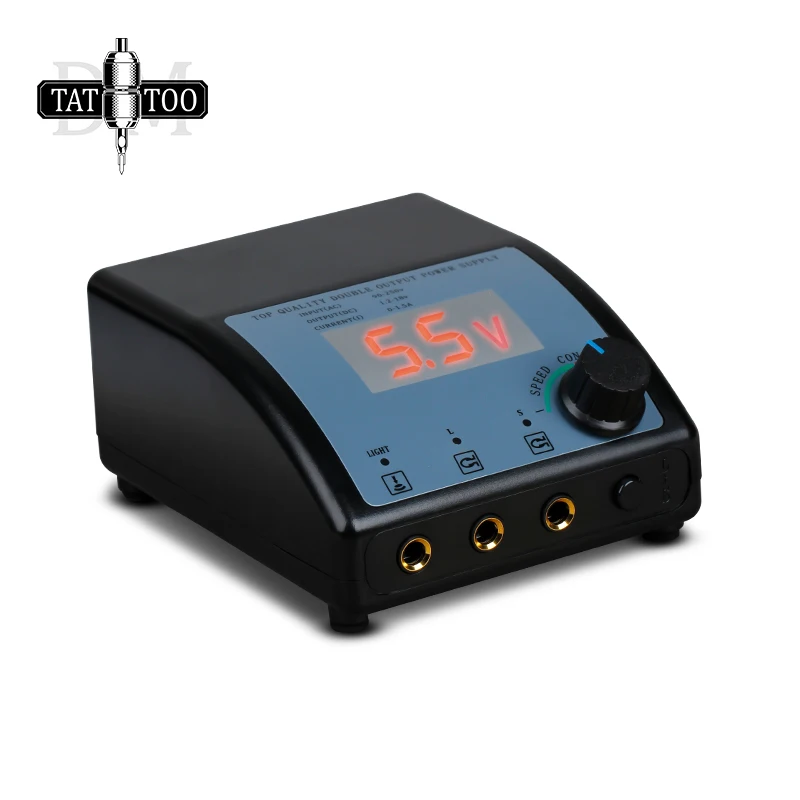 

Professional Tattoo Power Supply Digital LCD Tattoo Machine Power Supply Tattoo Accessories with Power Cord