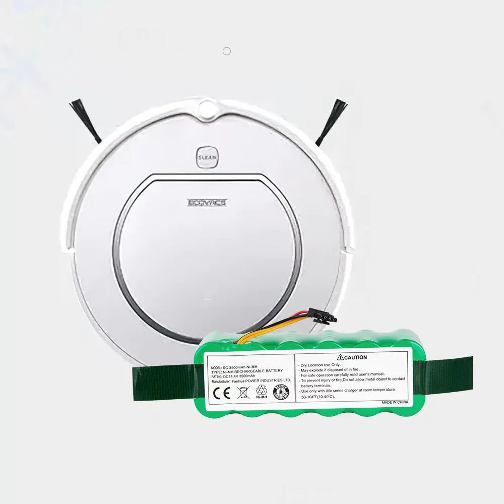 14.4V 3500mAh Battery for Panda X500 X580 Vacuum Clean Robot Battery for Ecovacs Mirror CR120 For Midea VCR06 VCR15 Haier T320