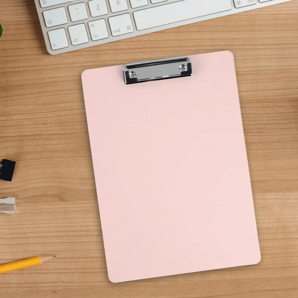 ที่มีประโยชน์ผู้ถือเมนูหนาพลาสติกเอกสารทดสอบที่ยึดกระดาษเขียนแผ่นไม่แตกหักบันทึกคลิปคณะกรรมการสำนักงานจัดหา