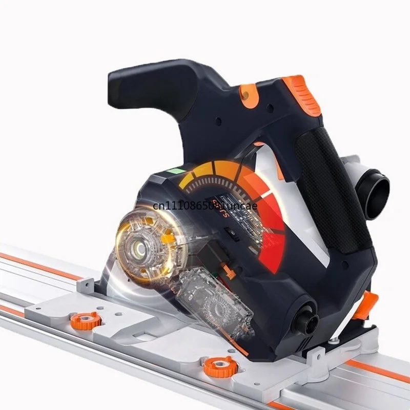 Track Saw SJ-55 Woodworking Special Dust Free Saw Decoration Split Cutting Machine Portable Electric Circular Saw