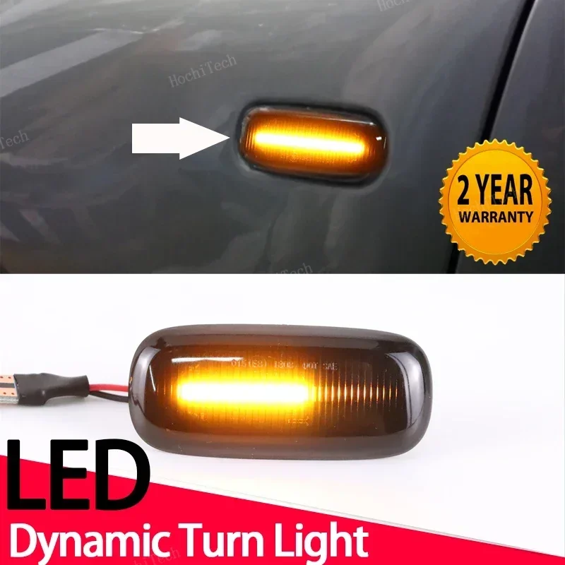 

2pcs Dynamic Led Turn Signals Side marker light Lamp for Audi A2 A3 8L A4 B5 A6 4B C5 A8 4D TT 8N