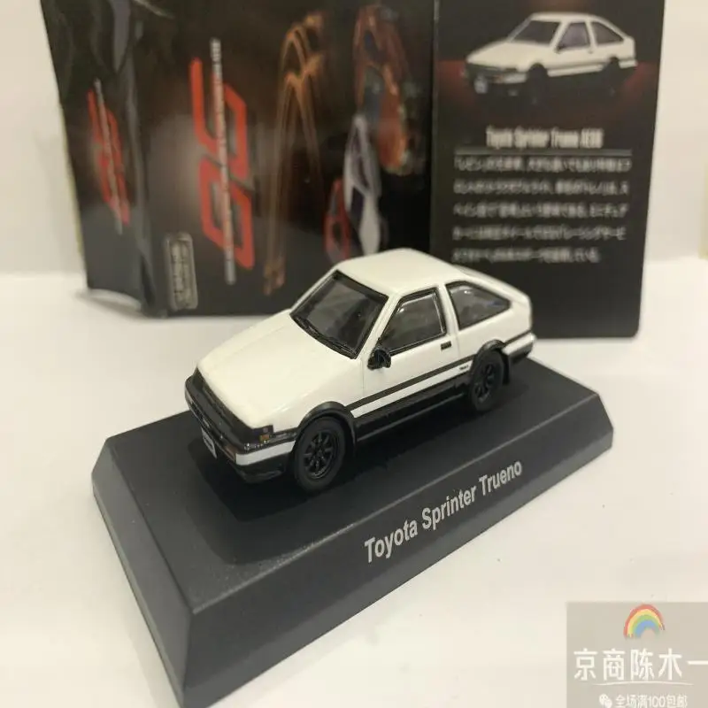 1/64 KYOSHO  AE86 Sprinter Trueno  Collection of die cast alloy trolley model ornaments