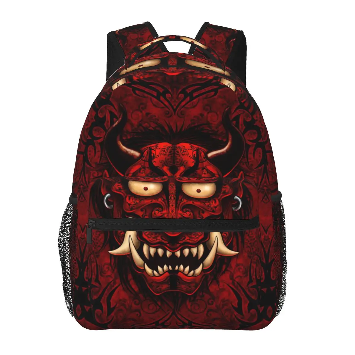 

Goth Oni, Japanese Demon Backpack for Girls Boys Travel RucksackBackpacks for Teenage school bag