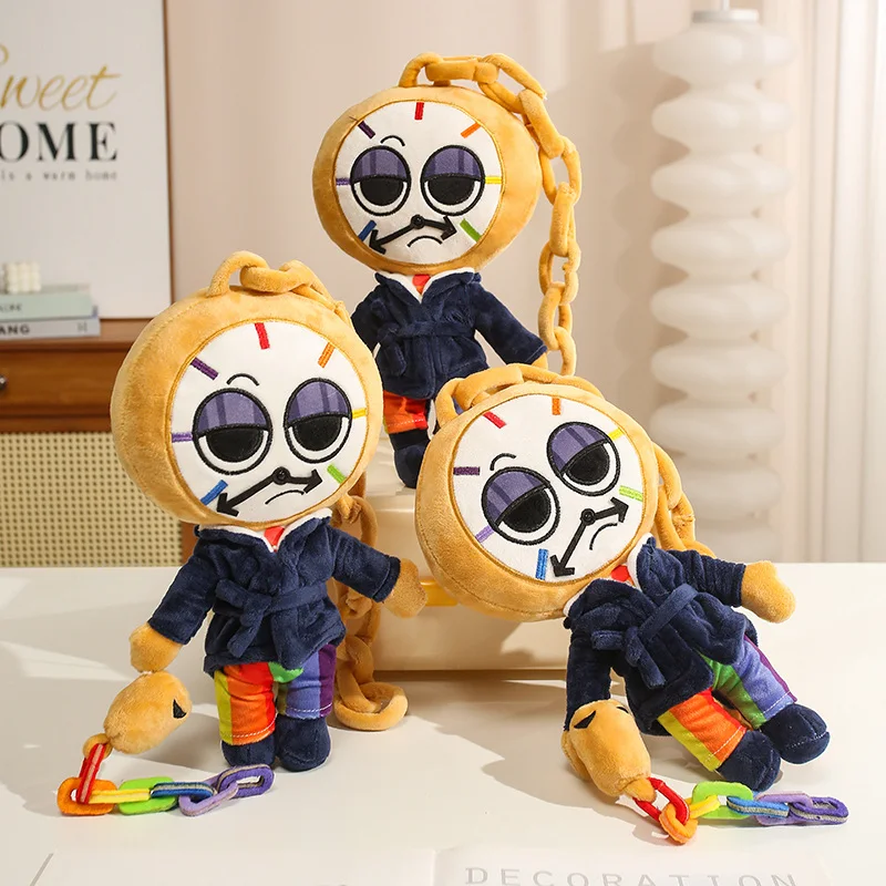 1 Stück 35cm Neues Dandy's World Series Plüschtier Lustiges Dandy Uhrwerk-Monster ‌ Astro ‌ Sprout Pebble ‌ ‌ Shelly ‌ Vee Plüschfigur als Geschenk für Fans – Detail 4
