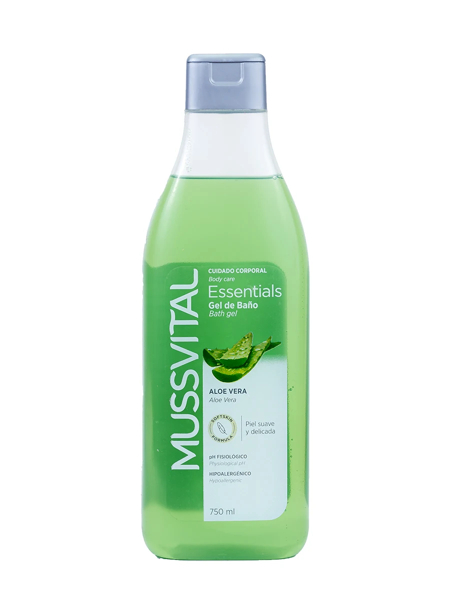 Mussvital aloe vera gel and vitamin e 750ml-moisturizes and cleanses the skin