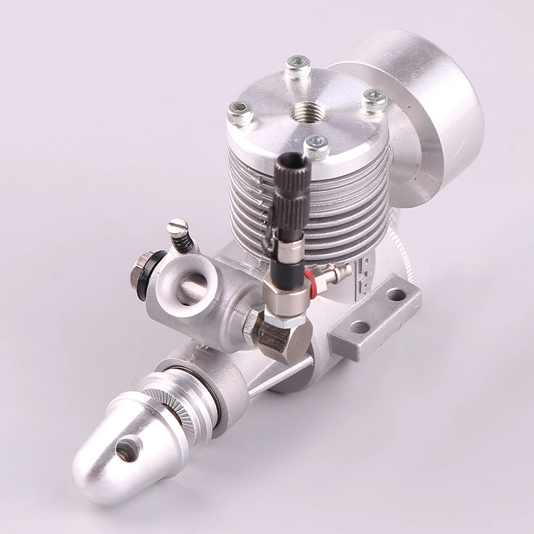 DIY ASP 1.47cc Two Stroke Engine Model Small Methanol Nitro Glow Engine Model Motor for RC Model Airplane Fixed Wing Toys AP09