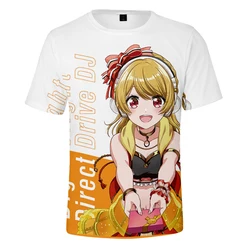 2023 New Arrival D4DJ First Mix Anime T-shirts Women Men O-Neck Short Sleeve Tshirt Casual Streetwear Summer Clothes