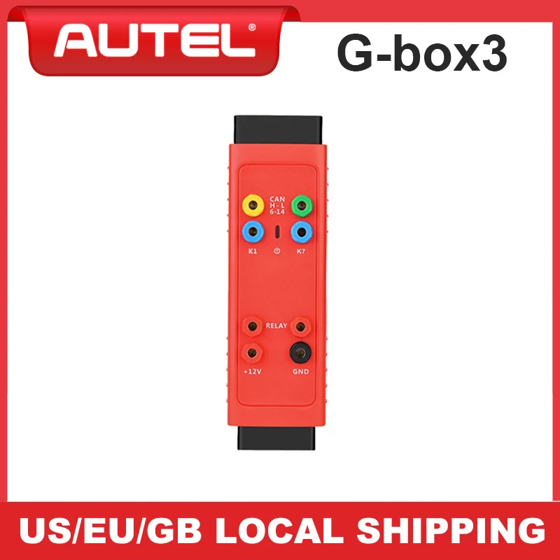 Autel G-BOX3 For Key Programming GBOX3 Adapter For Mercedes-Benz BMW Toyota All Key Lost Work With IM608II IM508S IM608S II
