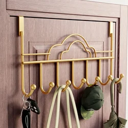 Heart Clouds Shaped Door Behind Hook Storage Wall Hanging Clothes Hanger Hook Punch-free Hanger Home Organizer Door Hooks