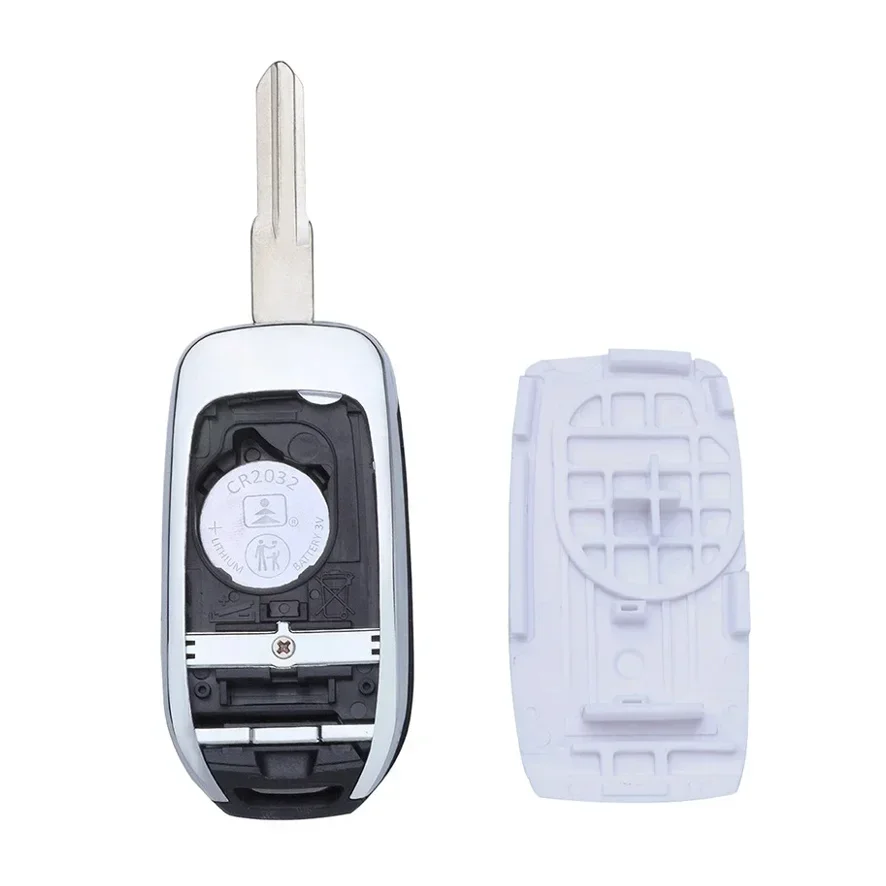 BB Key for Renault 2013-2017 Kadjar Captur Megane3 433MHz 4A Chip FCC ID:CWTWB1G767 3 Buttons VAC102 Blade Remote Key with Logo