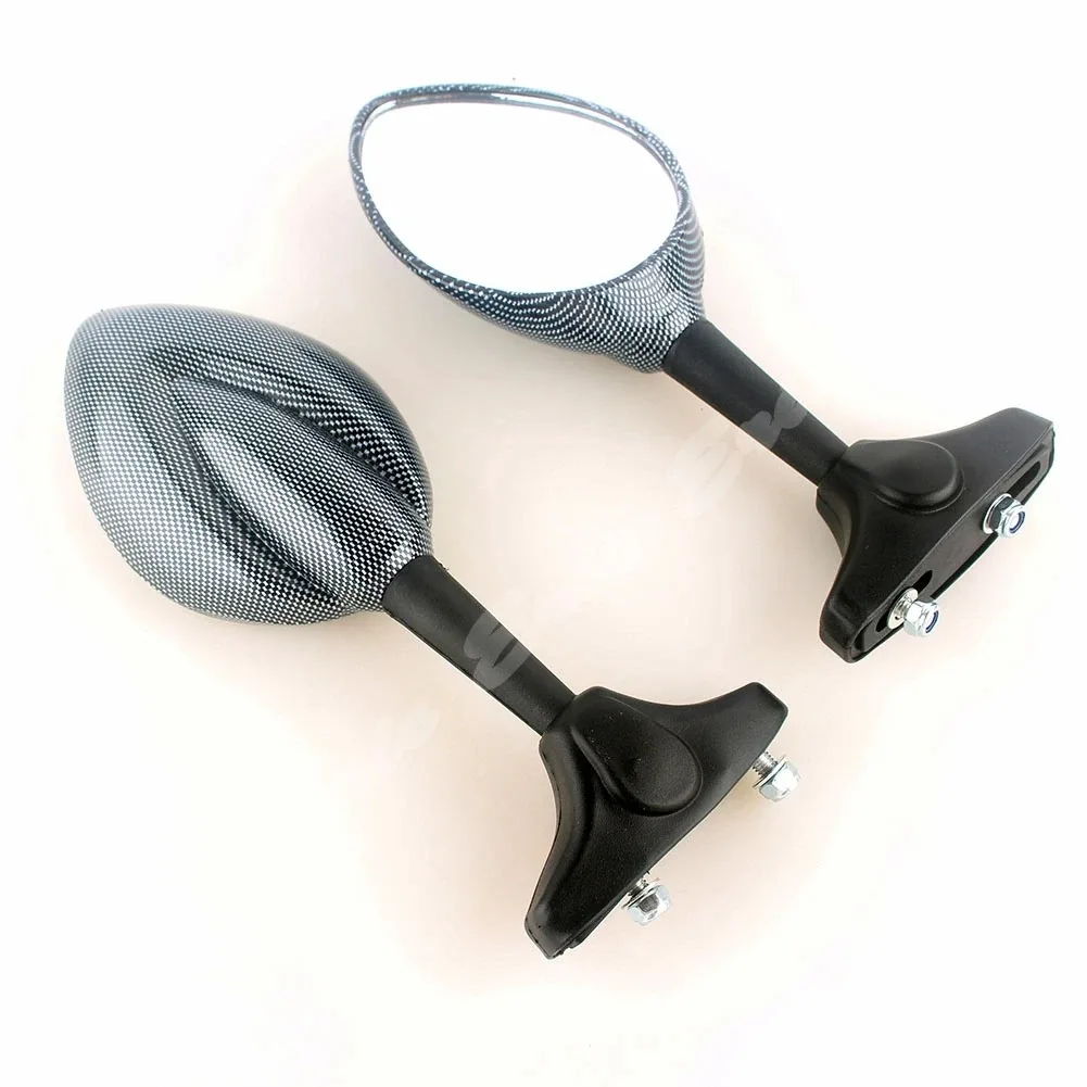 Universal Carbon Mirrors for Suzuki Katana Gsxr 600 750 1000 Tl 1000 Hayabusa 1300 Gsx & for Kawasaki  & for YAMAHA & for HONDA